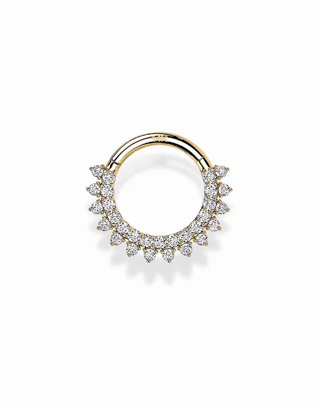 Sparkle More For Less – Jewelry Sale Happening Now 14k Blossom Hoop