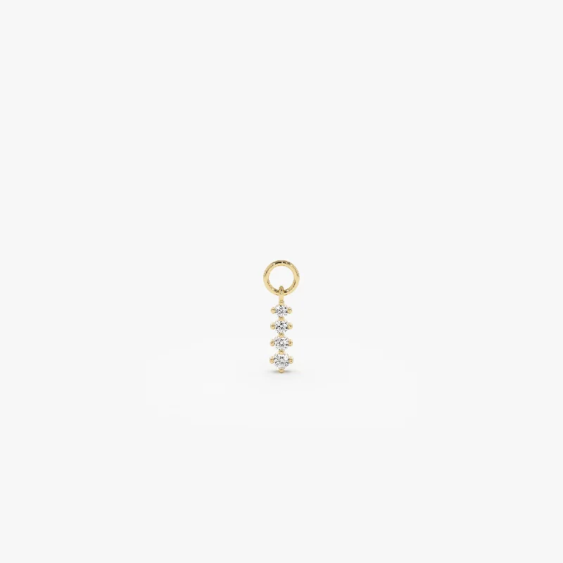 Luxury Jewelry Now At Special Promotional Rates 14k Journey Hoop Charm