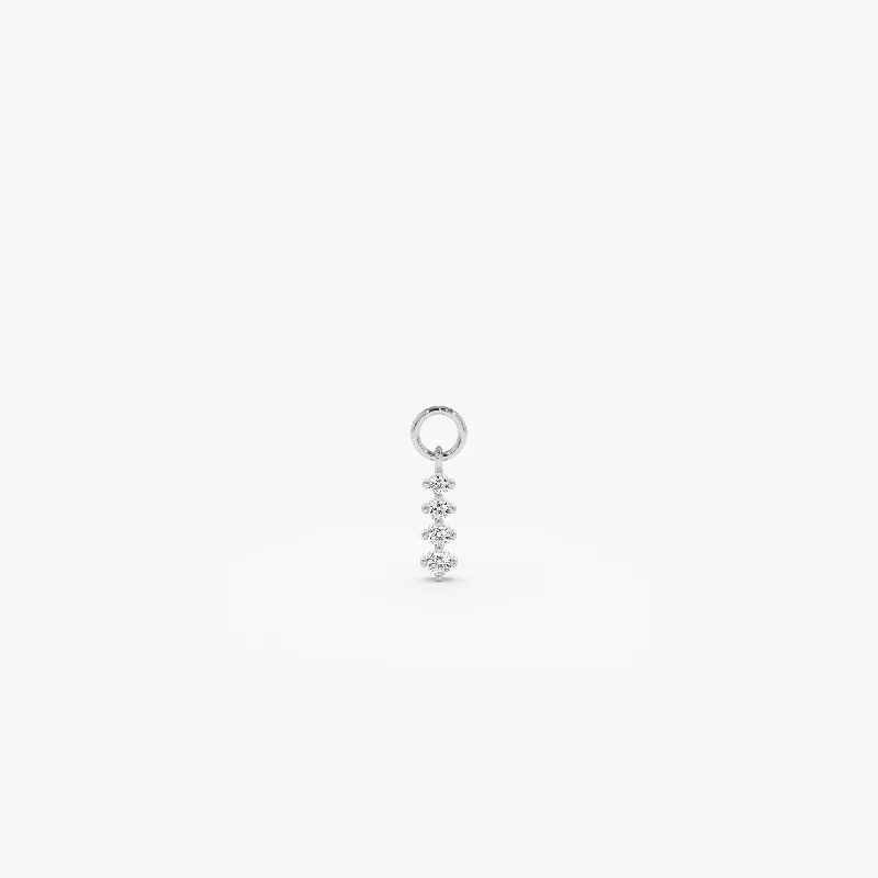 14K White Gold