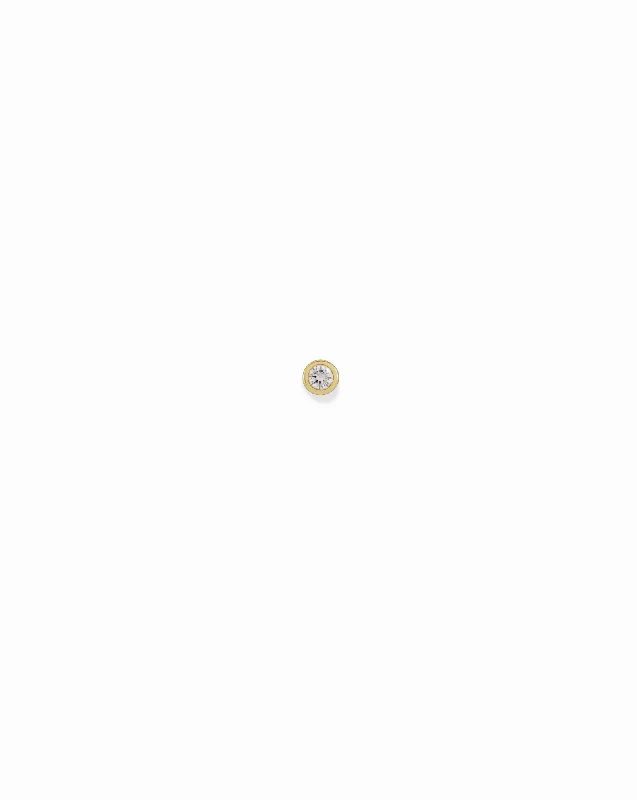 Unmissable Jewelry Sale – Shop Before It's Too Late 14k Micro Bezel Stud