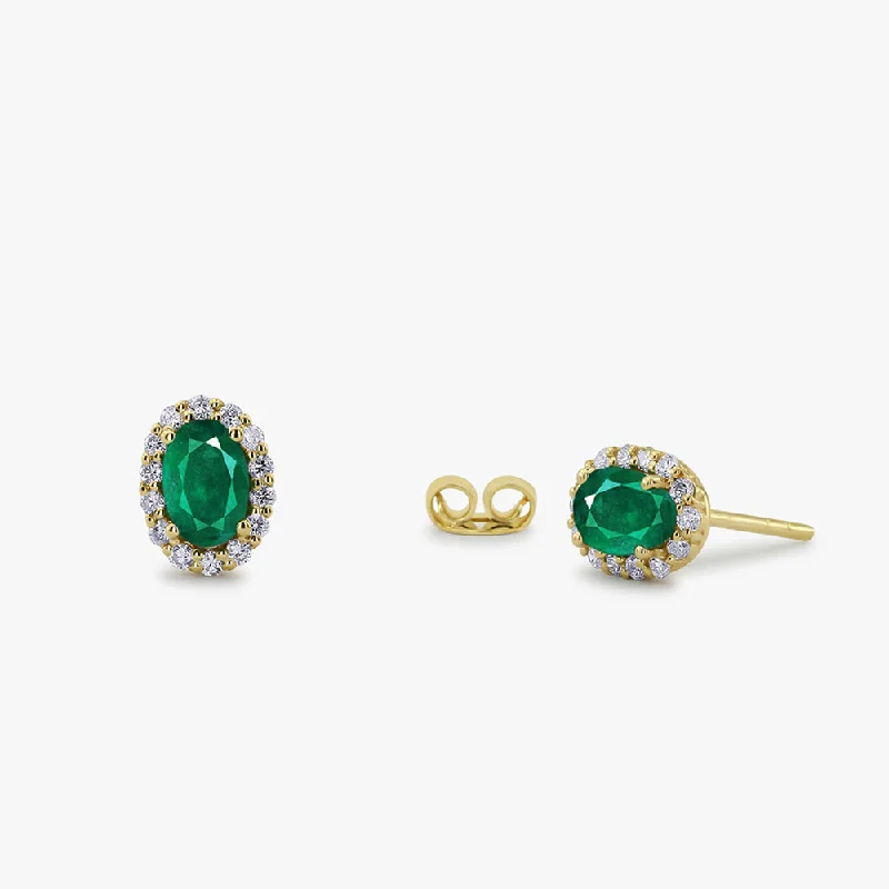 Unlock Unbeatable Jewelry Deals Before They’Re Gone 14k Gold Oval Cut Emerald Diamond Earrings Unlock Unbeatable Jewelry Deals Before They’Re Gone 14k Gold Oval Cut Emerald Diamond Earrings