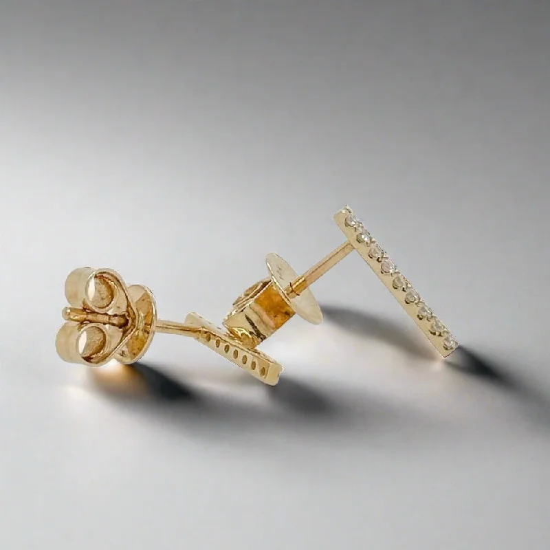 Best Jewelry Deals – Shop Premium Pieces At Great Prices 14K Y Gold 0.13ctw H/SI2 Diamond Stick Earrings Best Jewelry Deals – Shop Premium Pieces At Great Prices 14K Y Gold 0.13ctw H/SI2 Diamond Stick Earrings