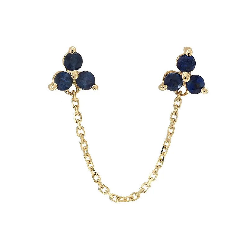 Dazzle With Discounts – Shop Jewelry On Sale 14K Y Gold 0.20cttw Single Sapphire Earring