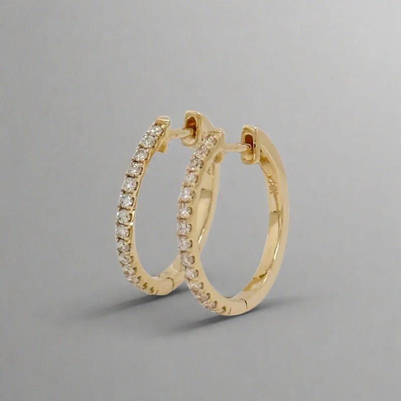 Save On Luxury Jewelry Pieces – Limited-Time Offers 14K Y Gold 0.30cttw H/SI2 Diamond Hoop Earrings Save On Luxury Jewelry Pieces – Limited-Time Offers 14K Y Gold 0.30cttw H/SI2 Diamond Hoop Earrings