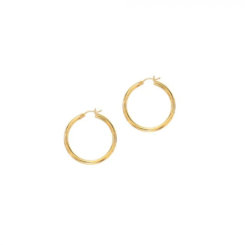 Elegant Jewelry, Exclusive Prices – Shop Now 14K Y Gold 30mm Shiny Hoop Earrings 2.50Grams Elegant Jewelry, Exclusive Prices – Shop Now 14K Y Gold 30mm Shiny Hoop Earrings 2.50Grams