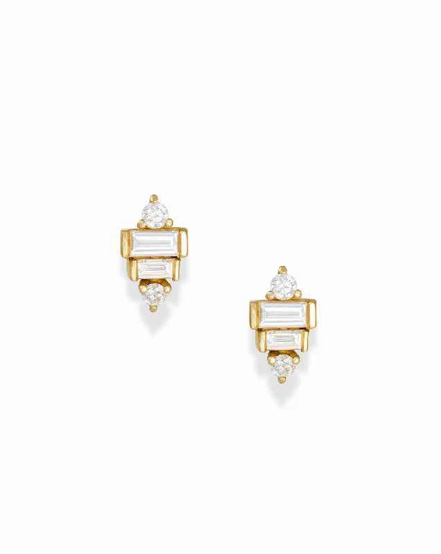 The Perfect Accessory For Less – Jewelry Sale Live Rooney Baguette Studs