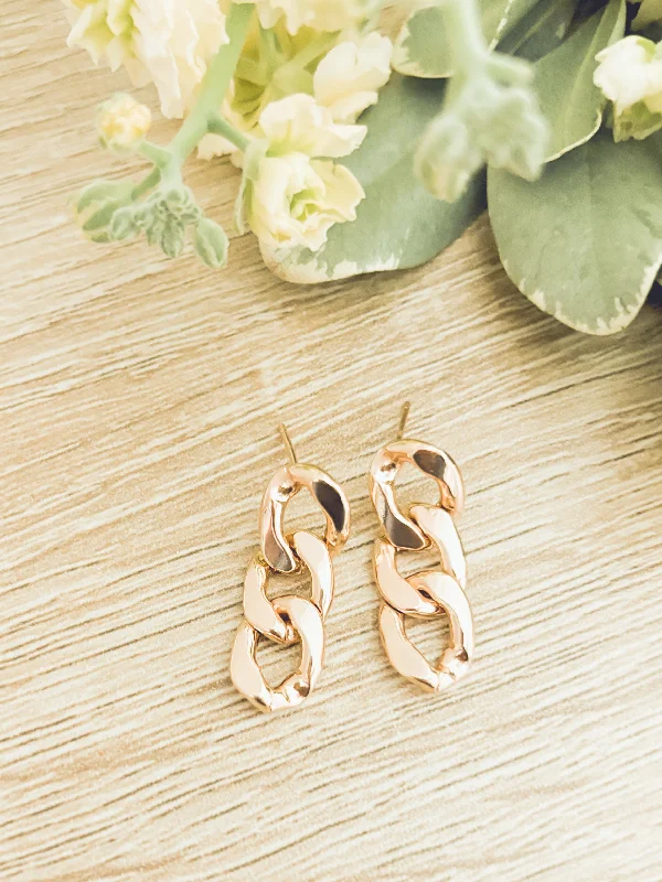 Handcrafted Jewelry Sale – Unique Designs At Low Prices Beautiful Gold Chain Link Earrings Handcrafted Jewelry Sale – Unique Designs At Low Prices Beautiful Gold Chain Link Earrings