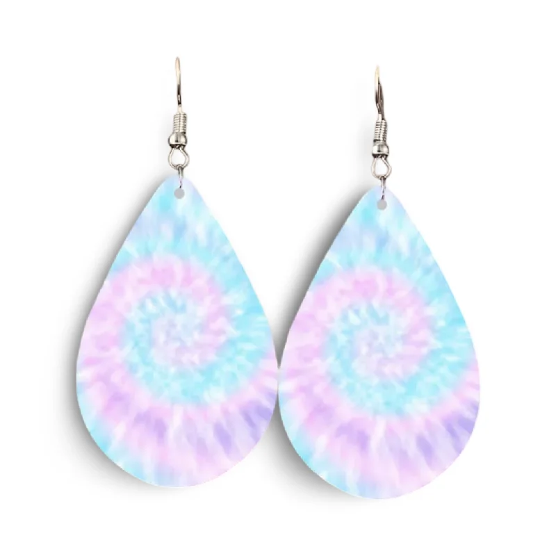 Affordable Luxury Jewelry For Every Occasion Beautiful Tie Dye Drop Earrings