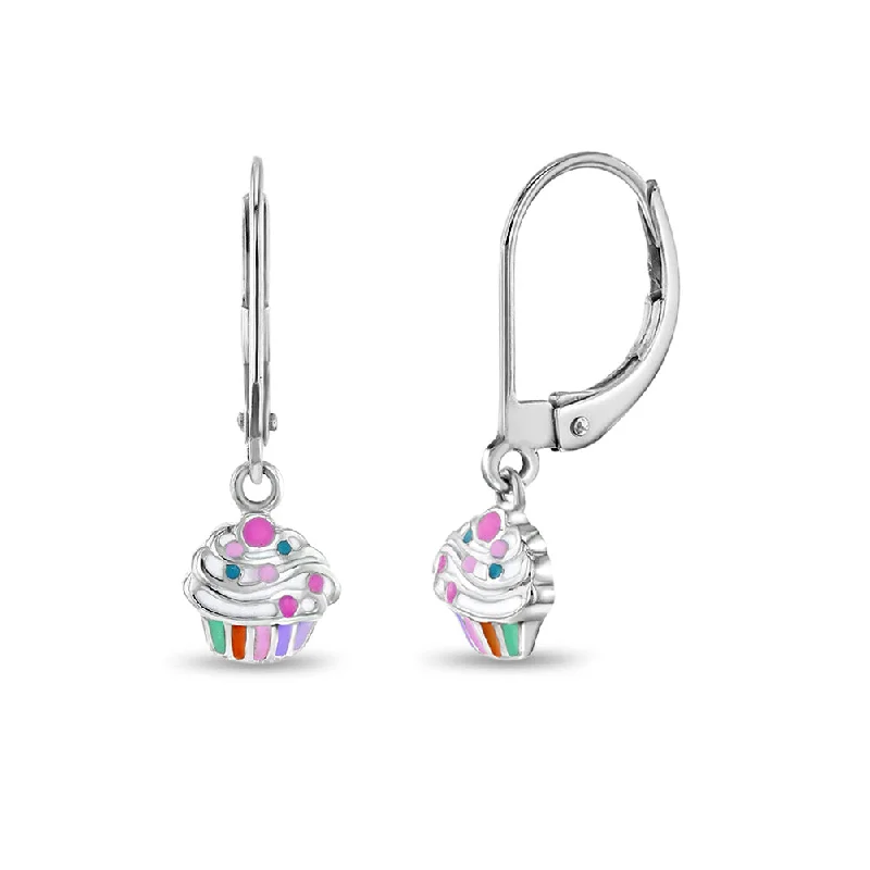 Glamorous Jewelry, Glamorous Deals – Shop Now Cupcake & Toppings Dangle Kids / Children's / Girls Earrings Lever Back Enamel - Sterling Silver Glamorous Jewelry, Glamorous Deals – Shop Now Cupcake & Toppings Dangle Kids / Children's / Girls Earrings Lever Back Enamel - Sterling Silver