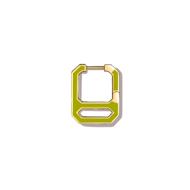 Best Jewelry Sale Prices – Limited-Time Offer DNA Apple Green Enamel Single Earring in Yellow Gold Best Jewelry Sale Prices – Limited-Time Offer DNA Apple Green Enamel Single Earring in Yellow Gold