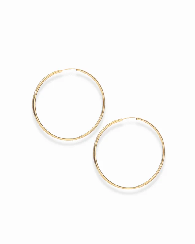 Eco-Friendly Sustainable Jewelry For Conscious Buyers Gwen Classic Hoops