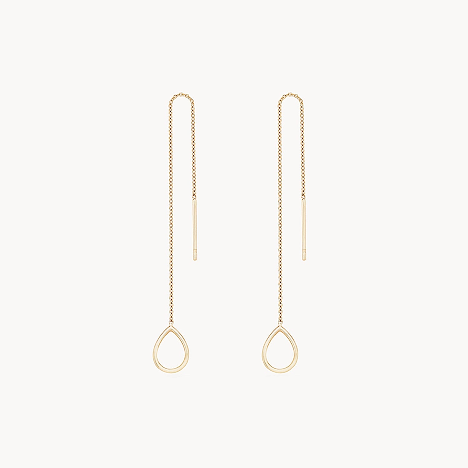 Final Call For Exquisite Jewelry At Reduced Rates Honey dipper dainty threader earring - 14k yellow gold Final Call For Exquisite Jewelry At Reduced Rates Honey dipper dainty threader earring - 14k yellow gold