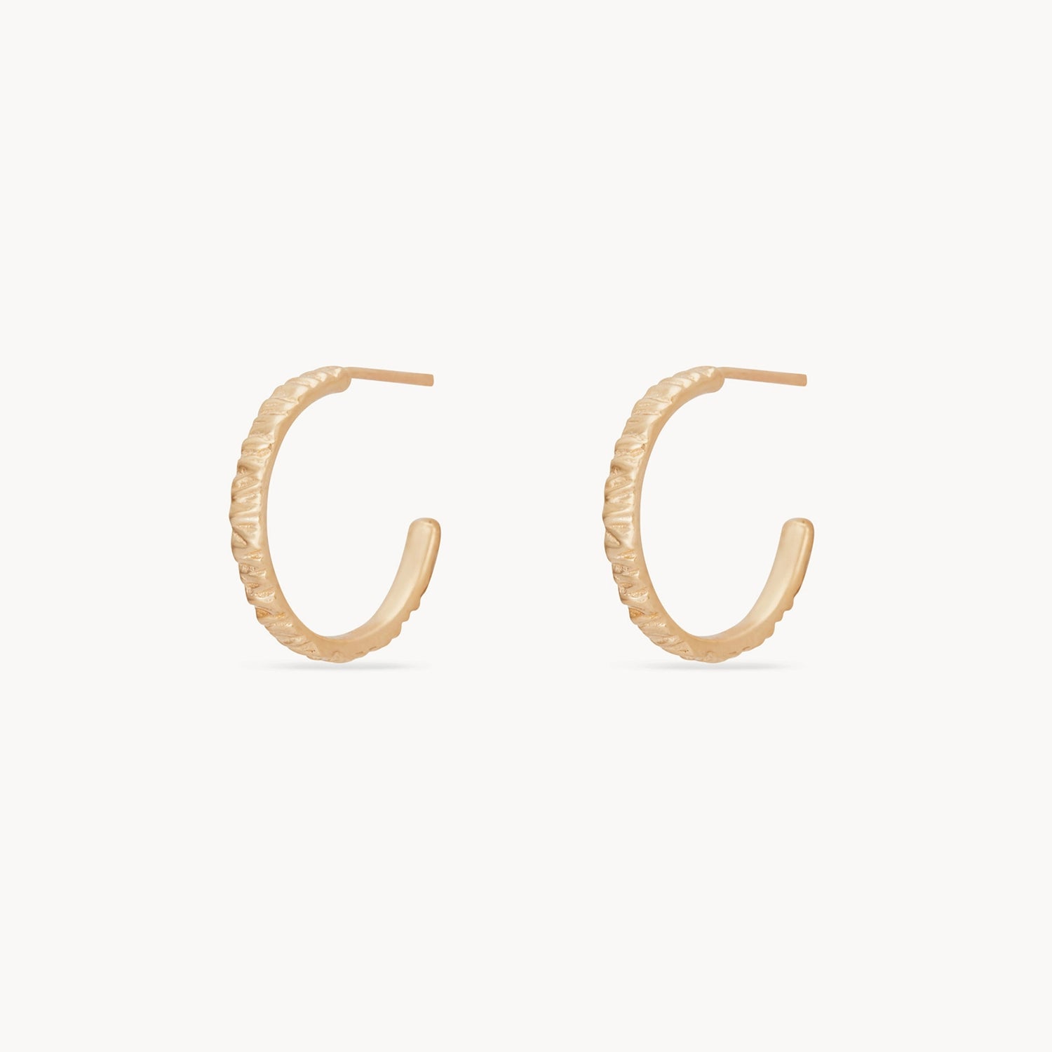 Premium Jewelry At Special Low Prices For A Limited Time Larger tree bark stability hoop - 14k yellow gold Premium Jewelry At Special Low Prices For A Limited Time Larger tree bark stability hoop - 14k yellow gold