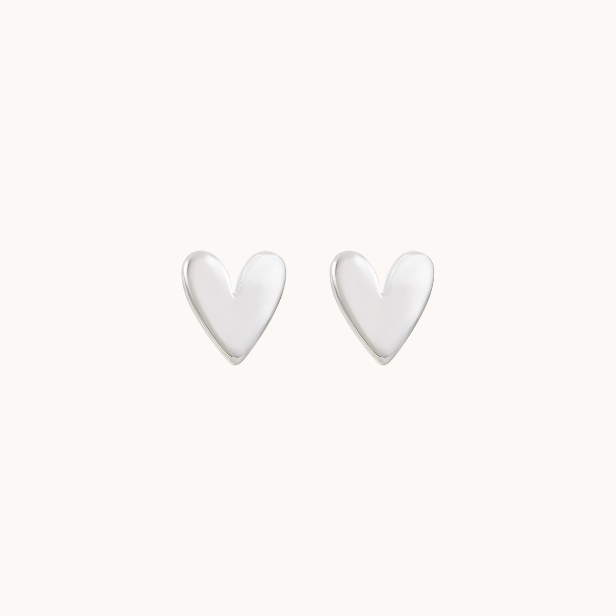 Discounted Jewelry For A Glamorous Look lovely heart earring silver - sterling silver Discounted Jewelry For A Glamorous Look lovely heart earring silver - sterling silver