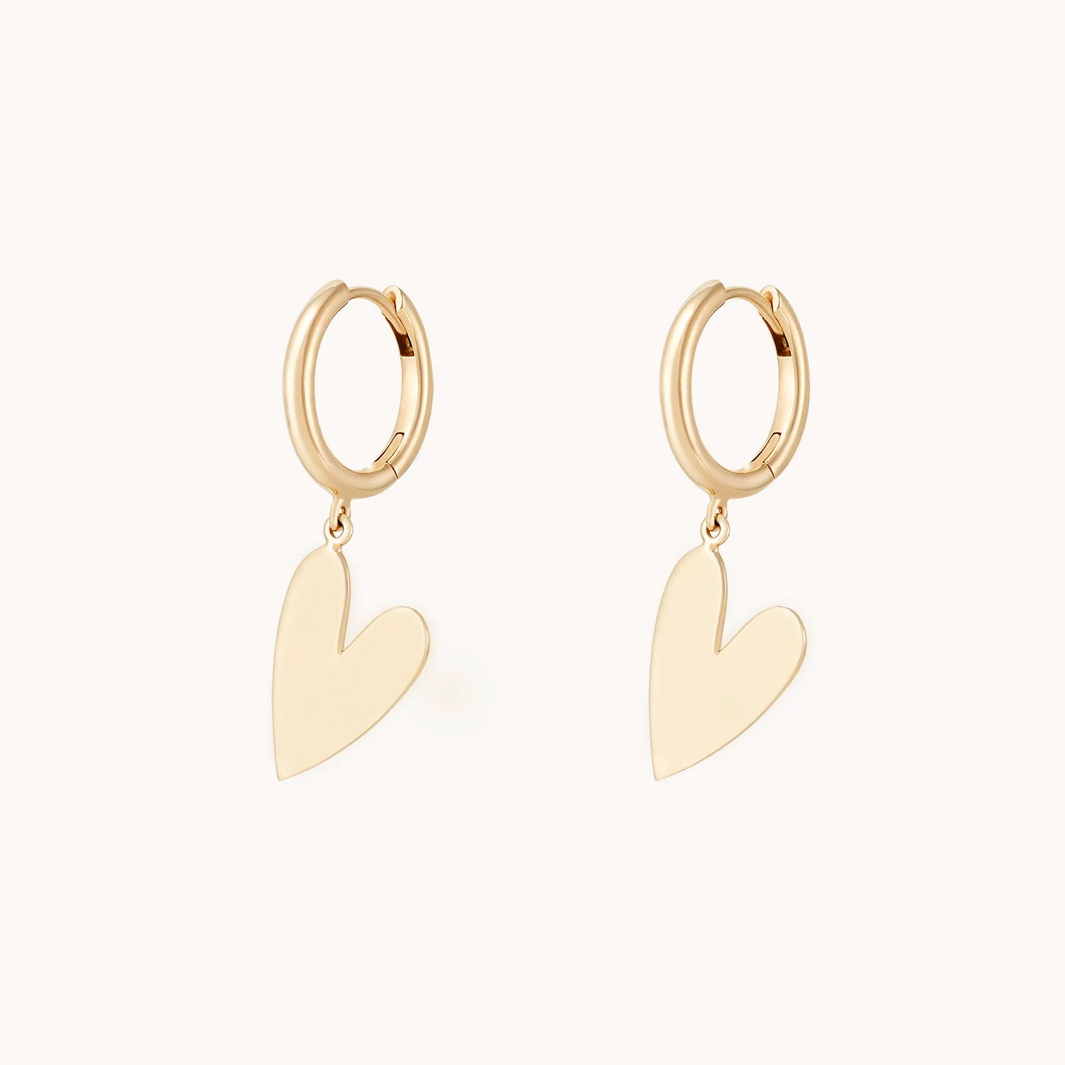 Flash Sale On Exquisite Jewelry – Don't Miss Out lovely heart sway hoop - 14k yellow gold Flash Sale On Exquisite Jewelry – Don't Miss Out lovely heart sway hoop - 14k yellow gold
