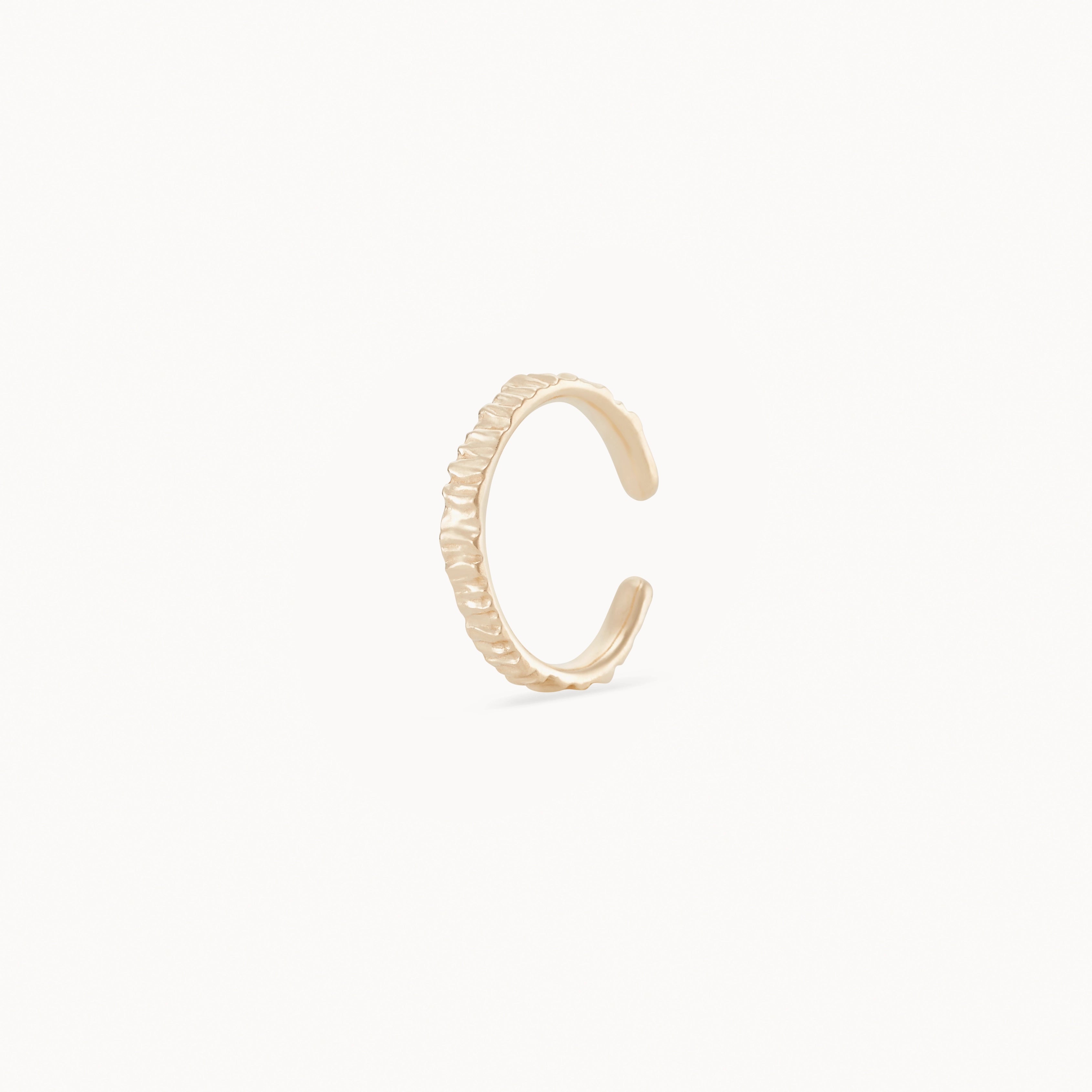 Luxury Jewelry Sale – Sparkle For Less tree bark ear cuff - 14k yellow gold