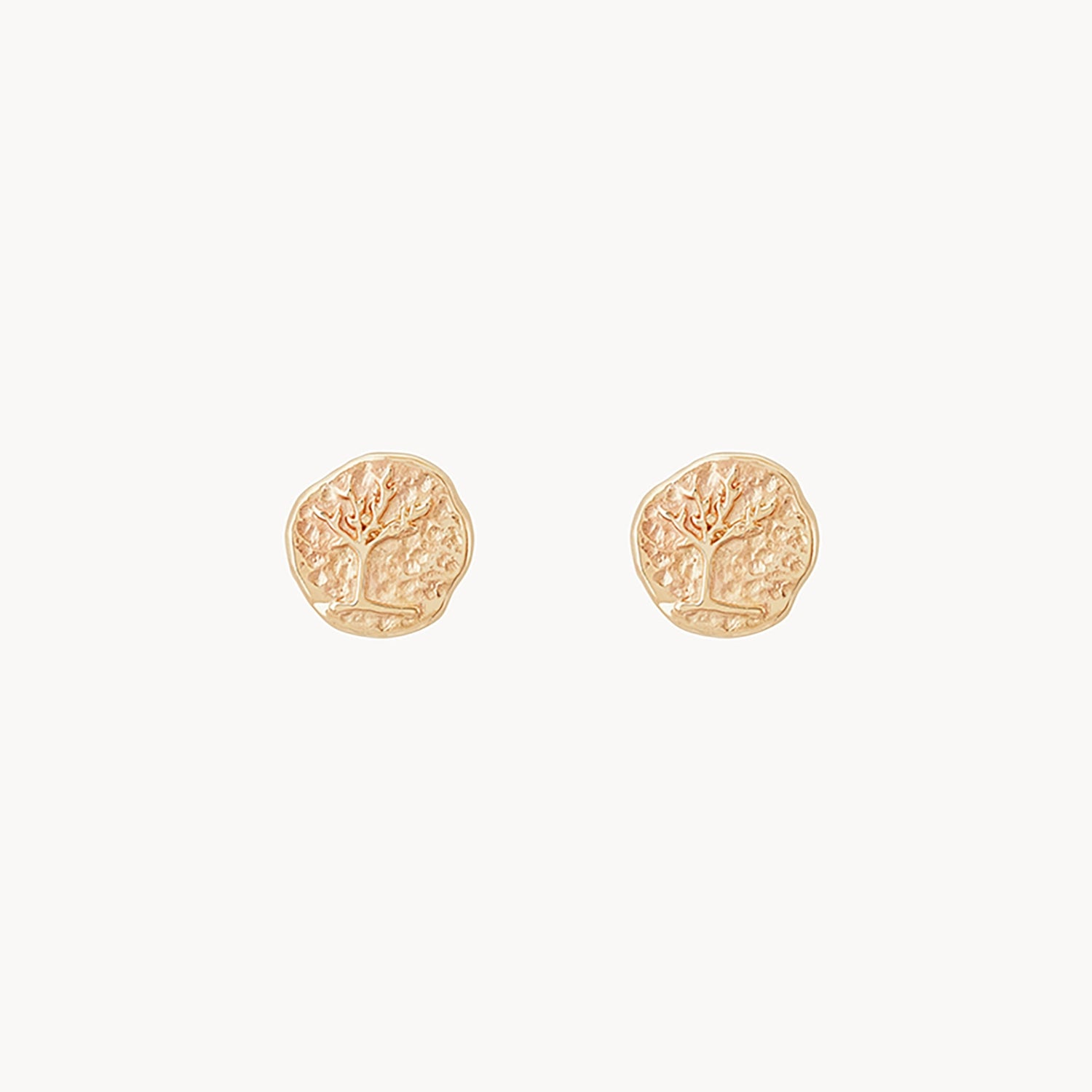 Jewelry Clearance Event – Stock Up Before It's Over tree of life stud earring - 14k yellow gold