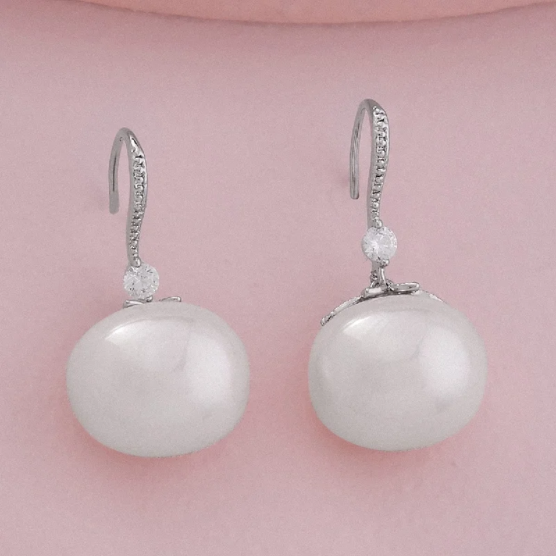Customized Silver Jewelry For Unique Style Trendy Earring 171597
