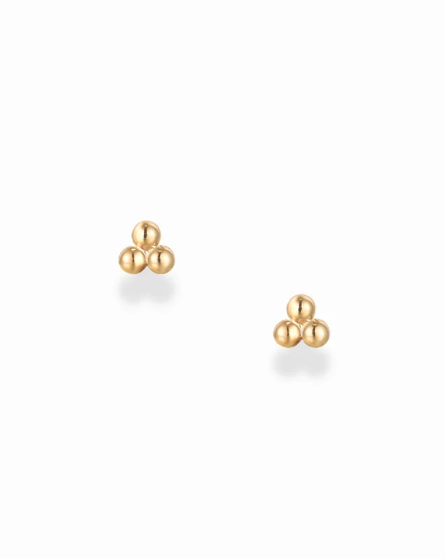Luxury Jewelry Without The Luxury Price Tag Trinity Ball Studs