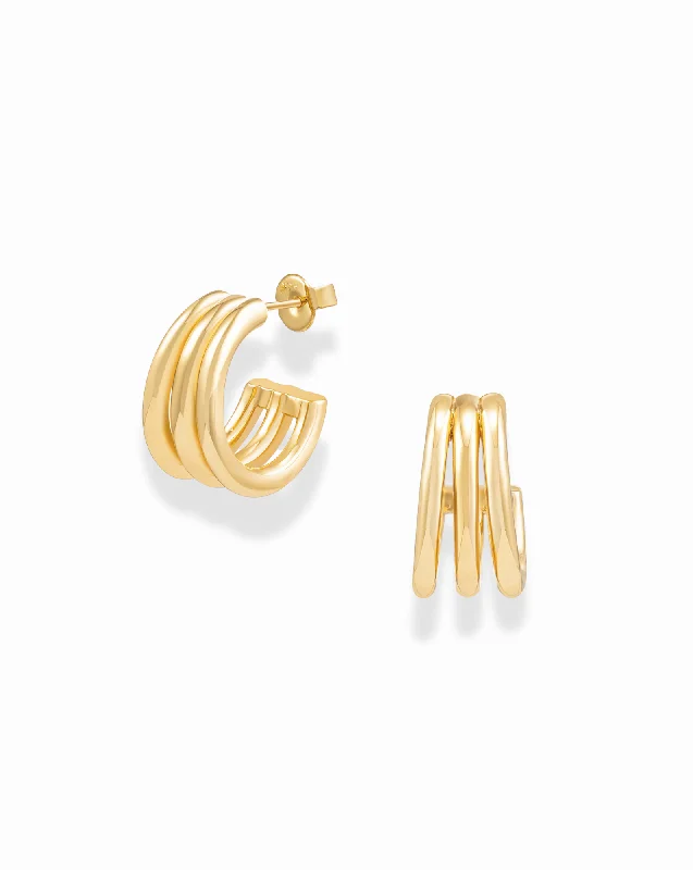 Jewelry Sale Bonanza – Grab Your Sparkle Now Claudia Trio Hoops