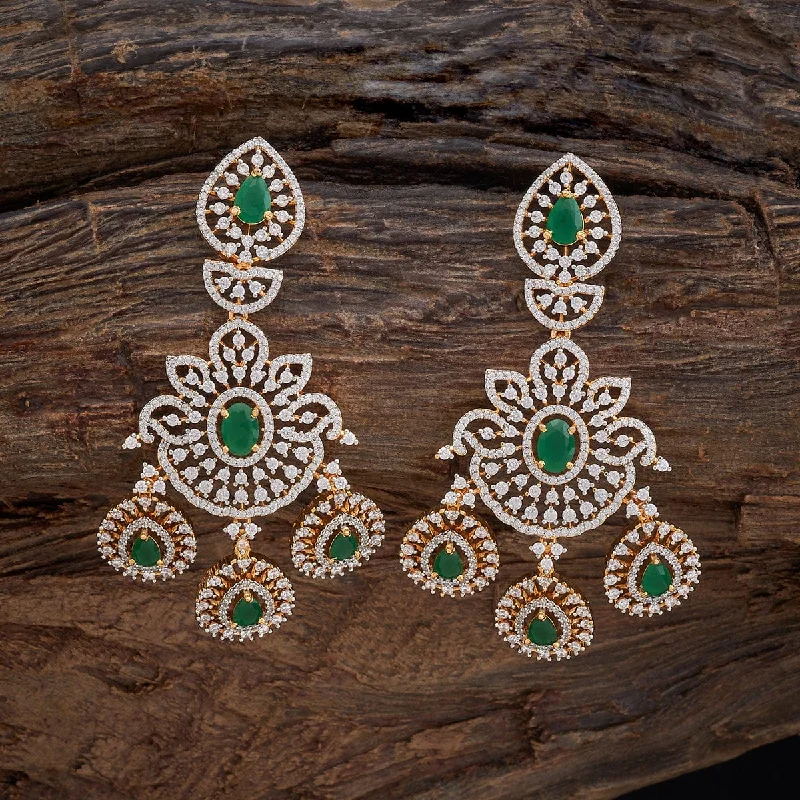 Elegant Rose Gold Jewelry For A Stylish Touch Zircon Earring 178602