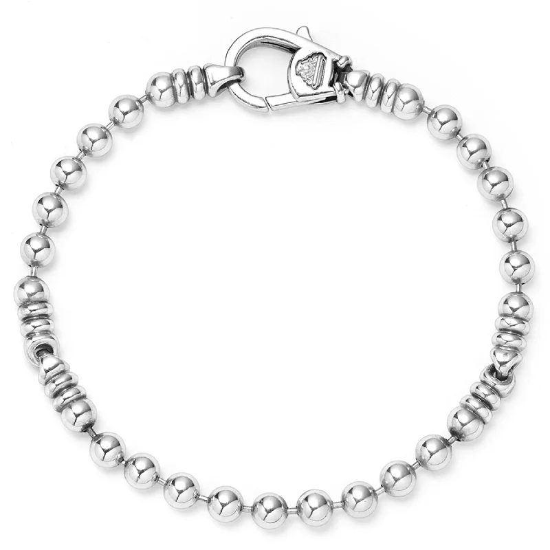 Big Discounts On Elegant Jewelry Collections Anthem Silver Caviar Beaded Bracelet