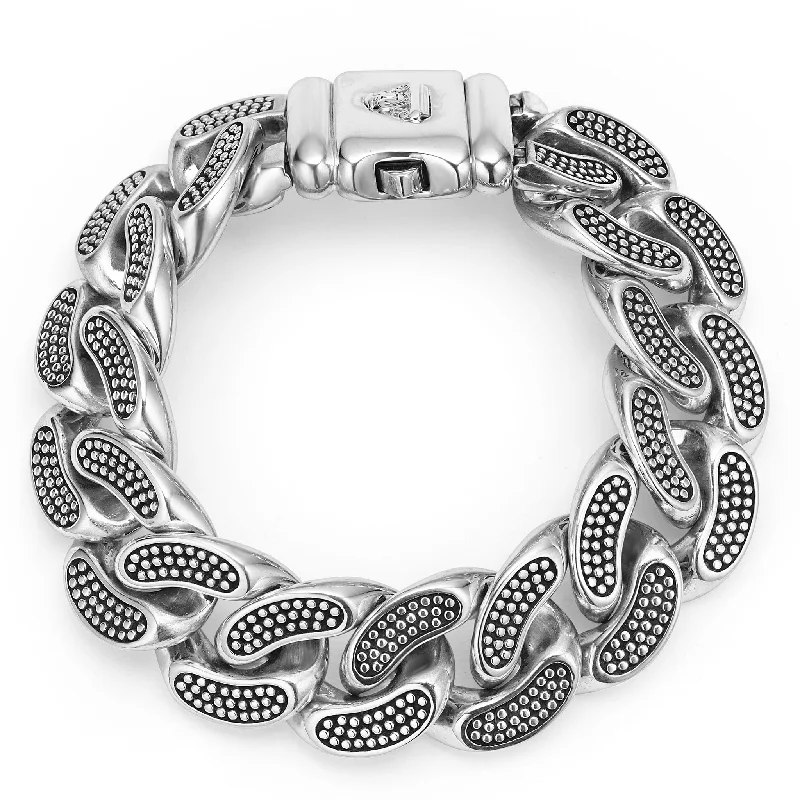 Affordable Luxury Jewelry – Style At A Great Price Anthem Silver Curb Link Bracelet | 19mm Affordable Luxury Jewelry – Style At A Great Price Anthem Silver Curb Link Bracelet | 19mm