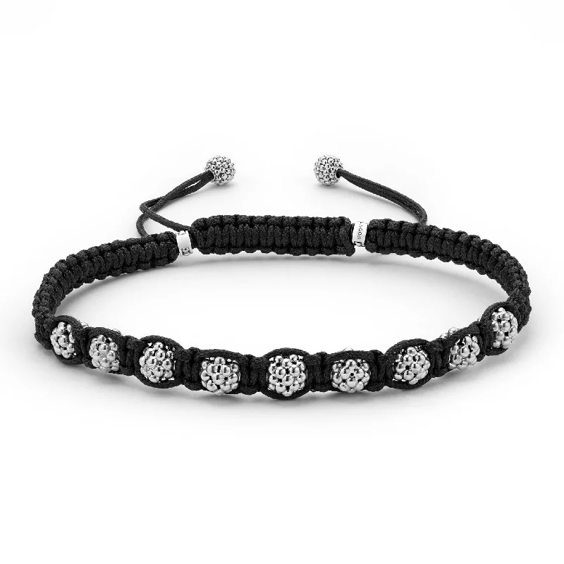 Exclusive Jewelry Discounts – Shop Now For Savings Anthem Black Macrame Bracelet