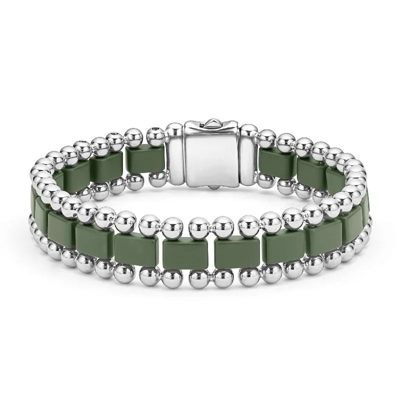 Exclusive Jewelry Sale – Grab Timeless Pieces Now Anthem Matte Hunter Green Ceramic Link Bracelet Exclusive Jewelry Sale – Grab Timeless Pieces Now Anthem Matte Hunter Green Ceramic Link Bracelet