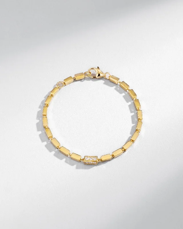 Buy More, Save More – Special Jewelry Discounts Block-Chain Single Pave Diamond Thick Bracelet Buy More, Save More – Special Jewelry Discounts Block-Chain Single Pave Diamond Thick Bracelet