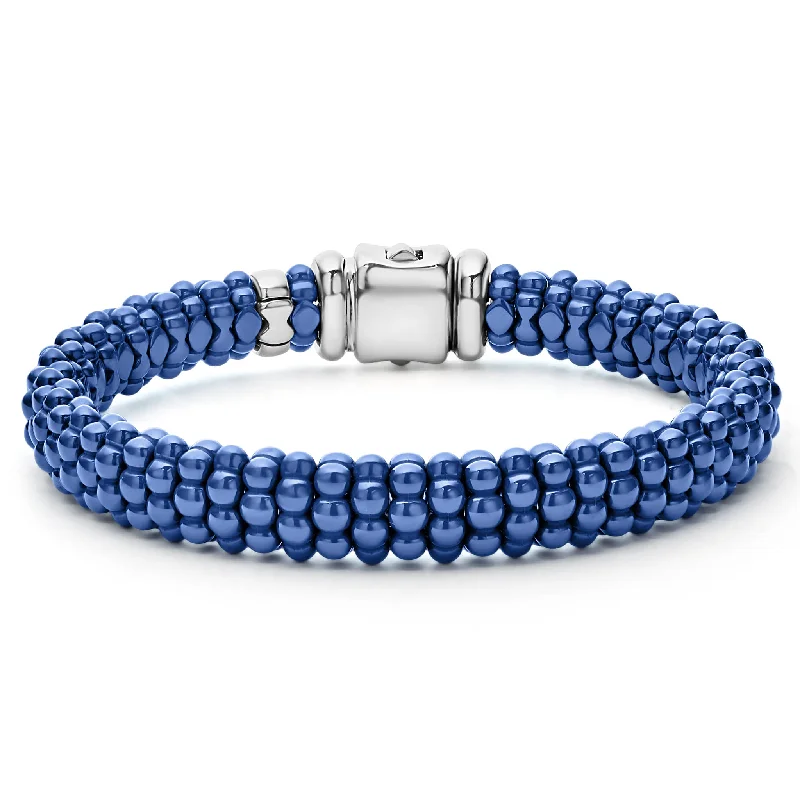 Exclusive Jewelry Offers – Shine For Less Blue Caviar Ceramic Beaded Bracelet | 9mm Exclusive Jewelry Offers – Shine For Less Blue Caviar Ceramic Beaded Bracelet | 9mm