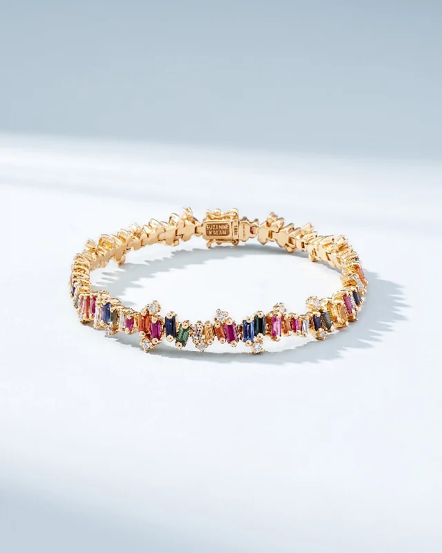 Shop Elegant Jewelry At Unbeatable Prices Bold Burst Rainbow Sapphire Tennis Bracelet Shop Elegant Jewelry At Unbeatable Prices Bold Burst Rainbow Sapphire Tennis Bracelet