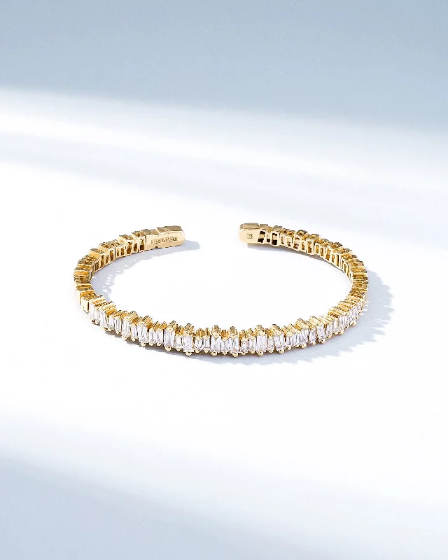 Glamorous Jewelry, Glamorous Deals – Shop Now Bold Diamond Bangle