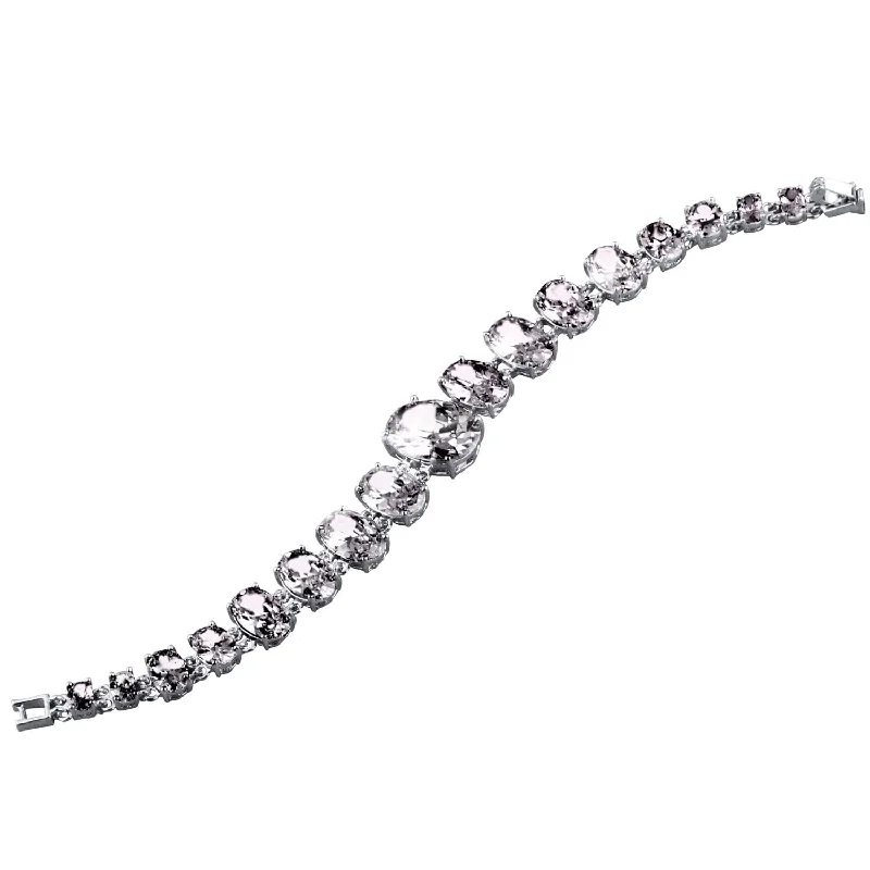 Dainty Floral Jewelry For Feminine Elegance Brilliance Tennis Bracelet