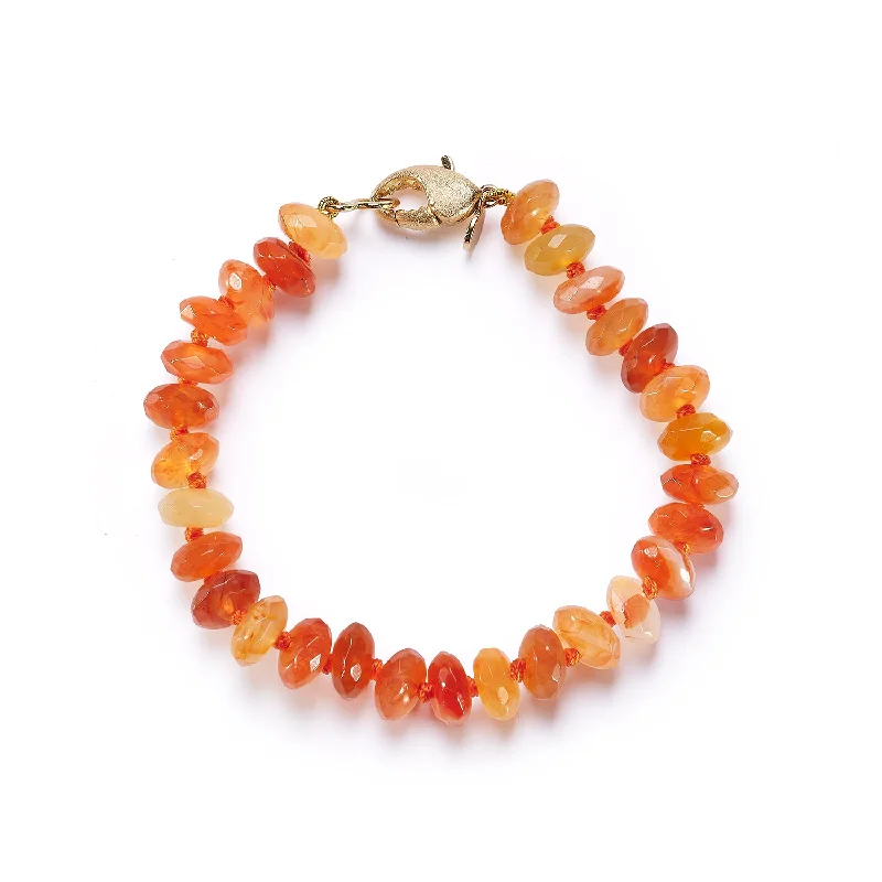 Chic And Stylish Jewelry At Exclusive Prices Carnelian Beaded Bracelet