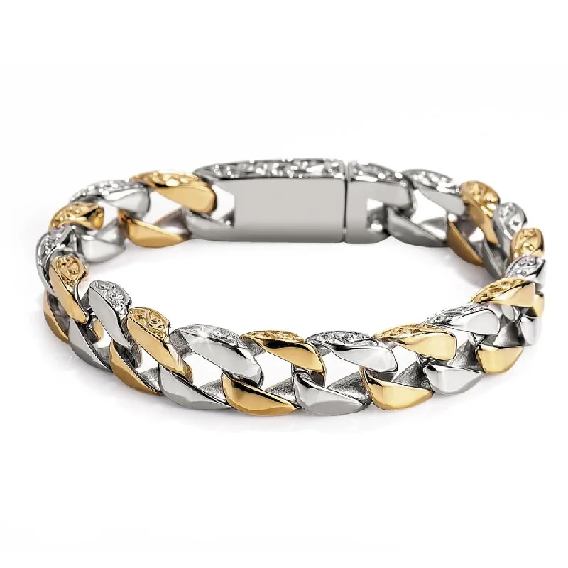 Flash Sale On Exquisite Jewelry – Don't Miss Out Curb Vine Men's Bracelet