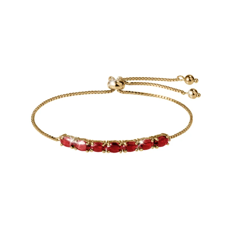 Flash Deals On Fine Jewelry – Shop Before It's Gone Decadent Garnet Bracelet