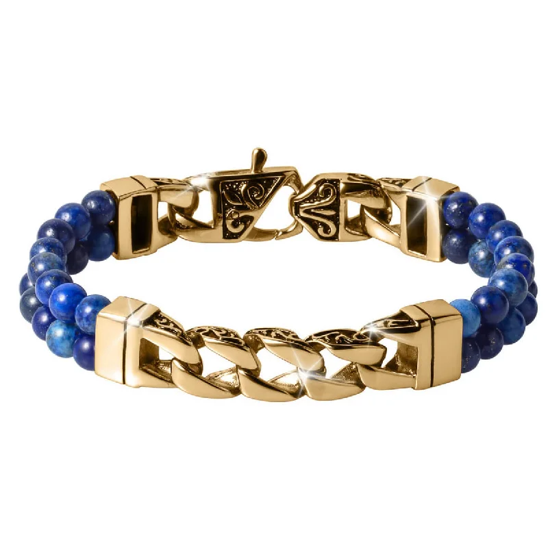 Bestselling Jewelry Now On Sale – Elevate Your Look Eclipse Lapis Gold Men's Bracelet Bestselling Jewelry Now On Sale – Elevate Your Look Eclipse Lapis Gold Men's Bracelet