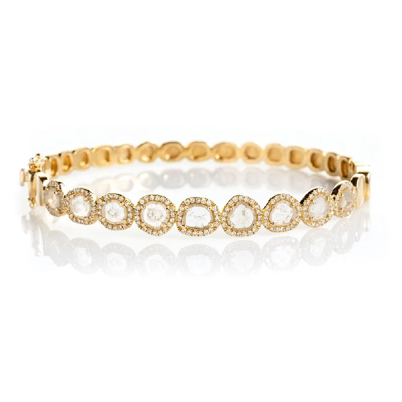 Luxury Jewelry Sale – Sparkle For Less Elysian Slice Diamond Bangle