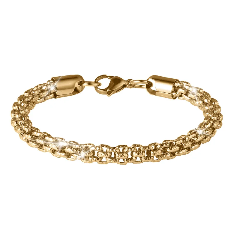 Make Your Outfit Shine With Discounted Jewelry Golden Bismark Bracelet