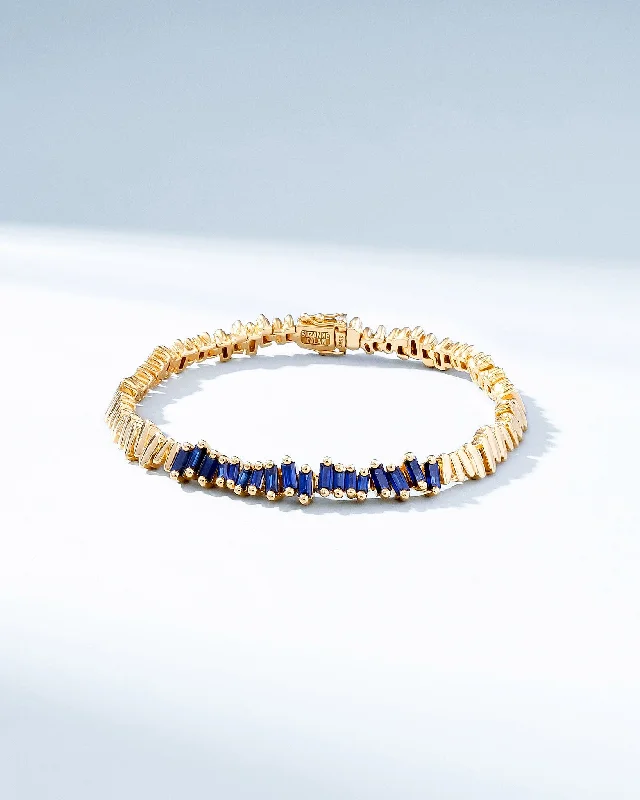 Elegant Jewelry, Affordable Luxury – Shop Now Golden Dark Blue Sapphire ID Bracelet Elegant Jewelry, Affordable Luxury – Shop Now Golden Dark Blue Sapphire ID Bracelet