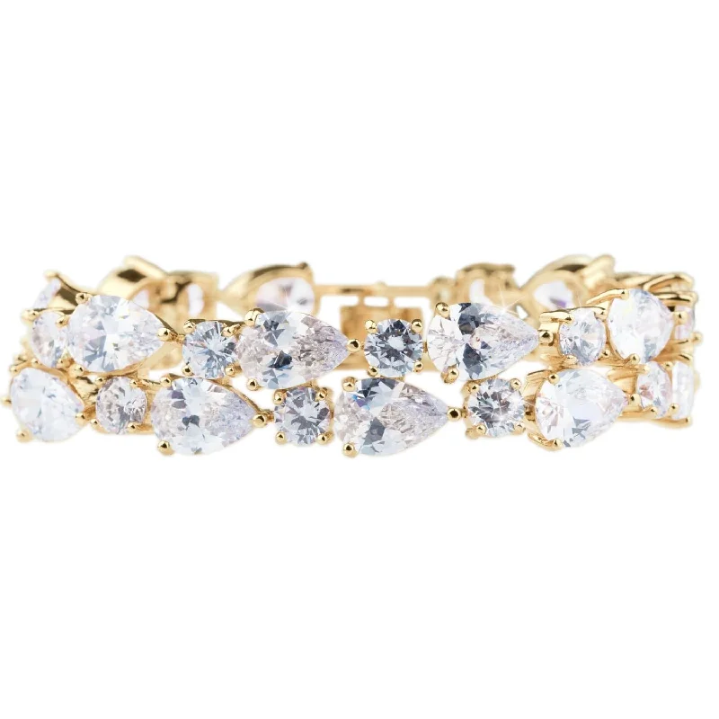 Luxury Handcrafted Jewelry For Elegant Looks Harlow Gold Bracelet