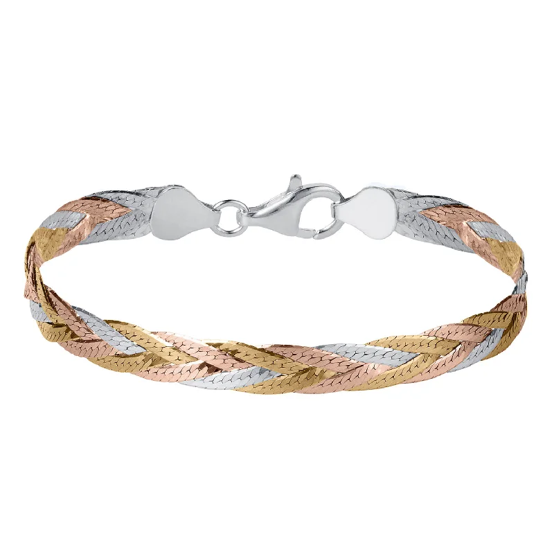 Exclusive Gemstone Jewelry At Special Prices Herringbone Bracelet