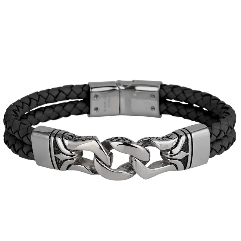 Best-Selling Jewelry Now Available At Special Deals Horizon Men's Black Bracelet
