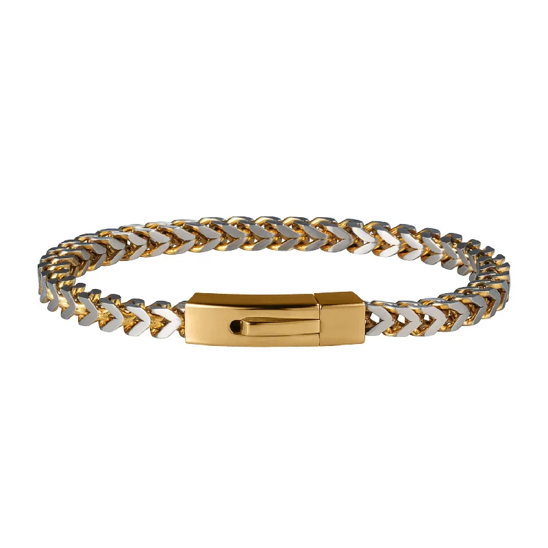 Elegant Rose Gold Jewelry For A Stylish Touch Intrepid Men's Bracelet