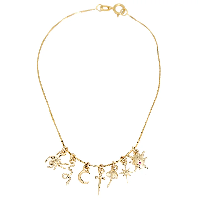 Shop High-Quality Jewelry At Jaw-Dropping Discounts Itty Bitty Charm Bracelet