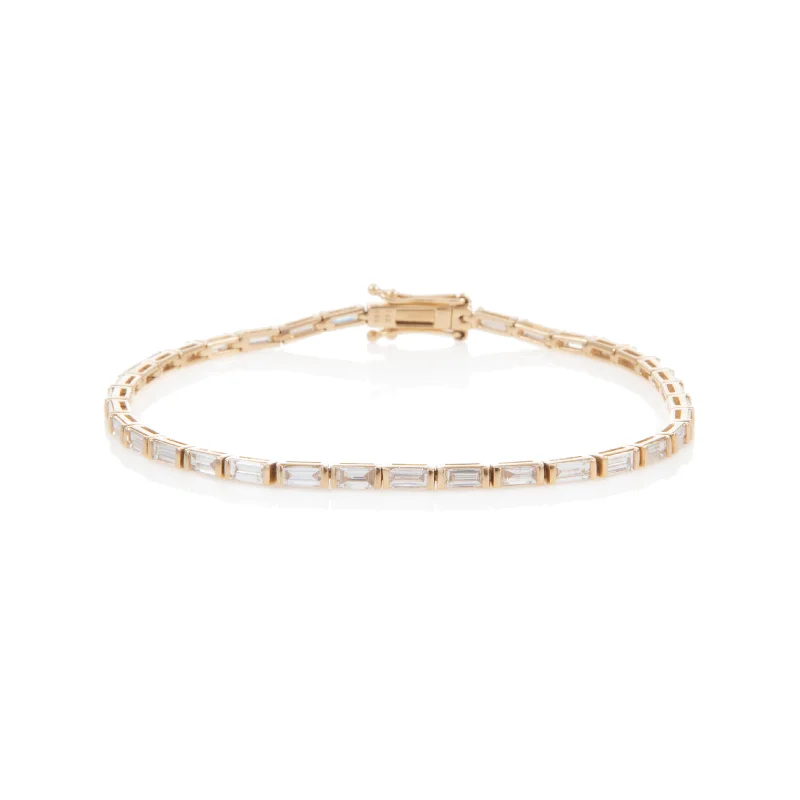 Exclusive Online Jewelry Sale – Don't Wait London Baguette Tennis Bracelet