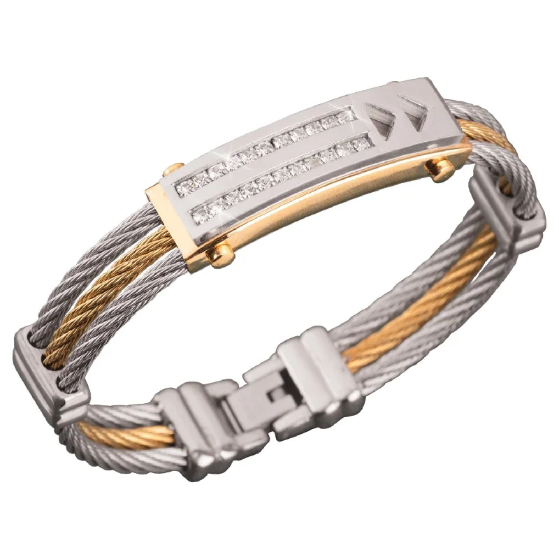 The Perfect Jewelry Piece At The Perfect Price Lincoln Two-Tone Bracelet