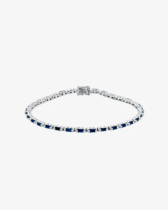 Jewelry Flash Sale – Stylish Designs At Unbeatable Rates Linear Dark Blue Sapphire Tennis Bracelet Jewelry Flash Sale – Stylish Designs At Unbeatable Rates Linear Dark Blue Sapphire Tennis Bracelet