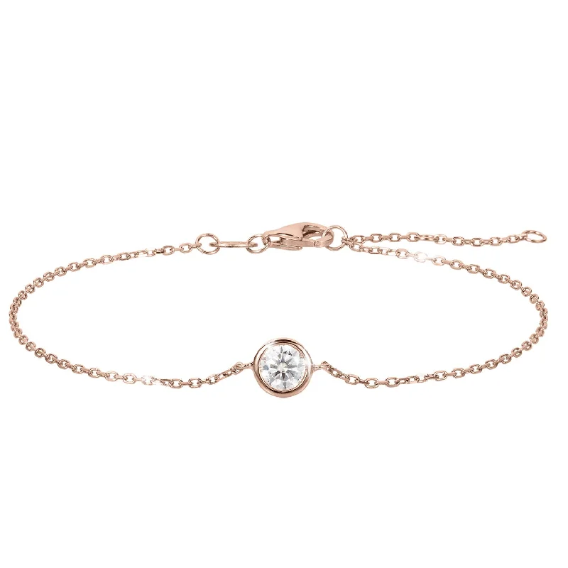 Luxury Jewelry At Unbeatable Discounts Moissanite Blush Bracelet